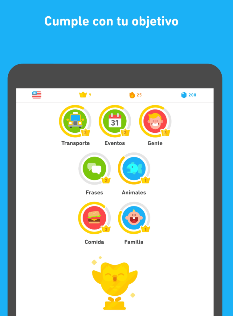 App Duolingo para Android iOS